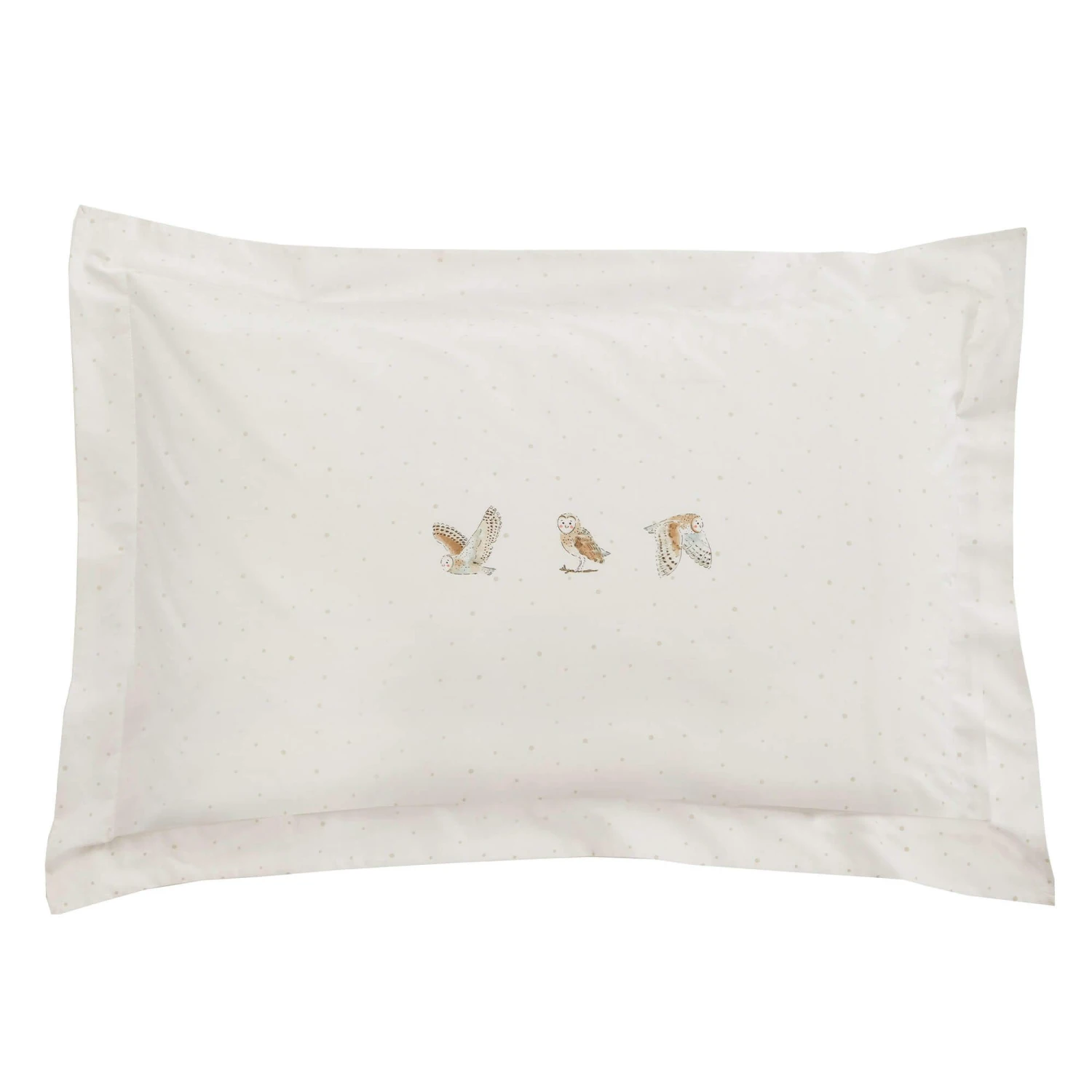 Sophie Allport Snowy Owls White Bedding Collection - Image 3