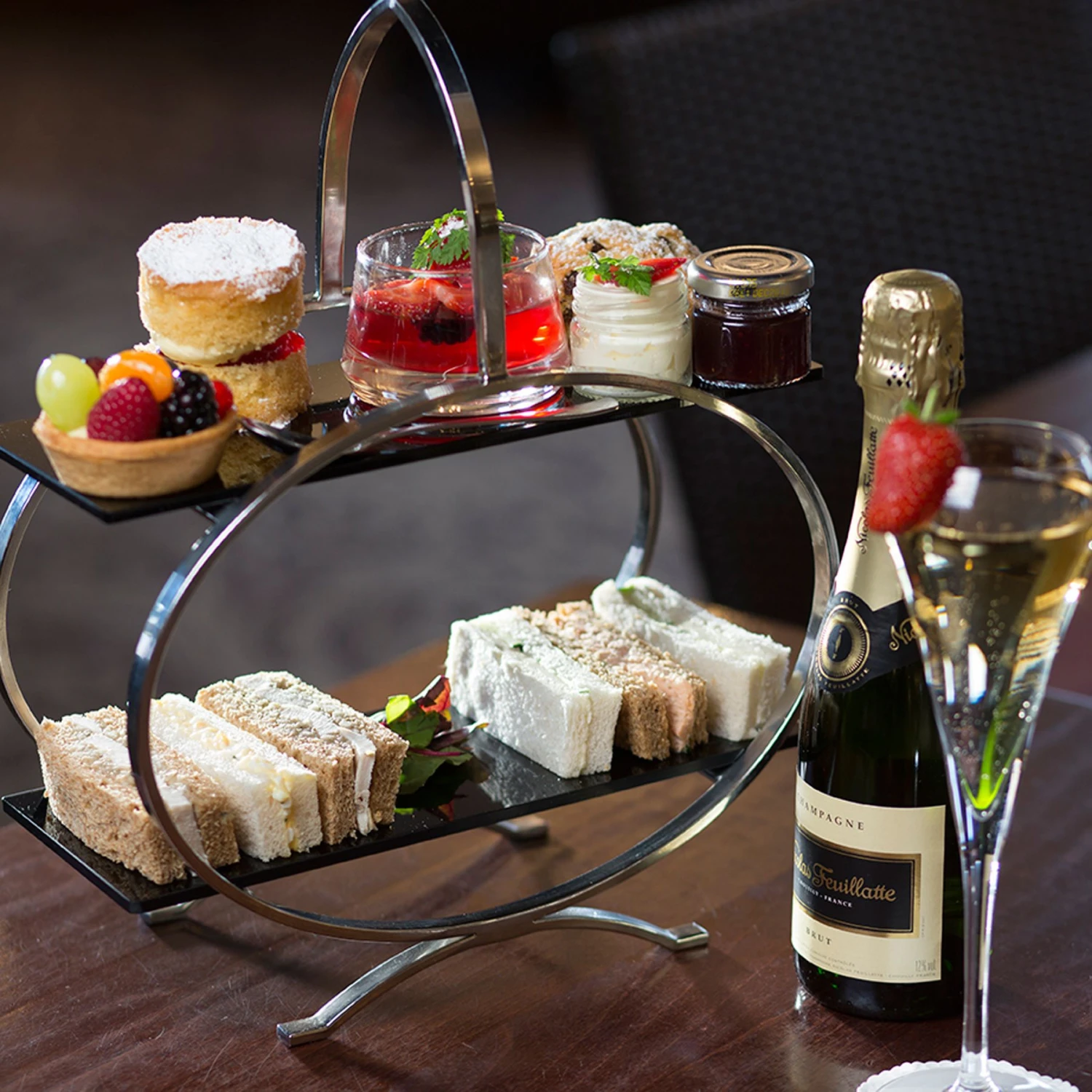 Champagne Afternoon Tea For Two Restaurant Voucher