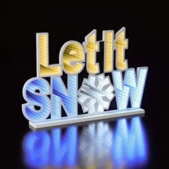 32cm Infinity LED Let It Snow