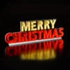 22cm Infinity LED Merry Christmas