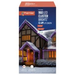 960 LED Rainbow Multi Action Compact Cluster Lights