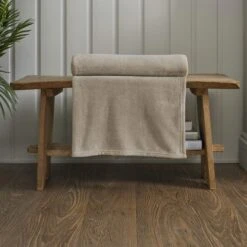 Deyongs Snuggle Touch Pebble Microfibre Throw