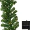 2.7m Pre-Lit Outdoor Garland