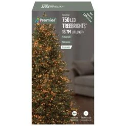 750 Multi Action Vintage Gold Treebrights LED Christmas Tree Lights