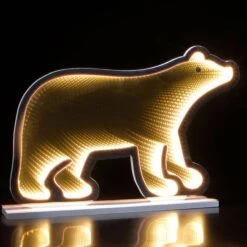 42cm LED Infinity Polar Bear Light