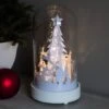 Glass Light-Up Paper Lantern Tree Christmas Decoration