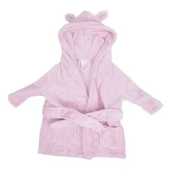 Bambino Baby's First Bathrobe In Pink