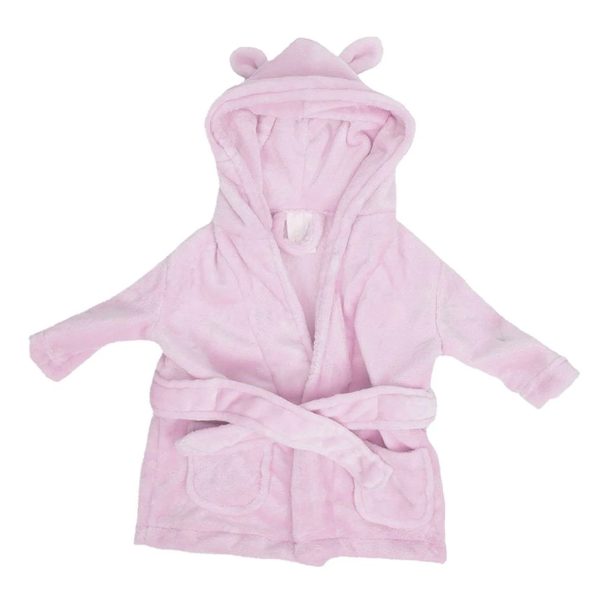 Bambino Baby's First Bathrobe In Pink