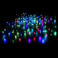 100 Remote Controlled Multicoloured LED String Lights