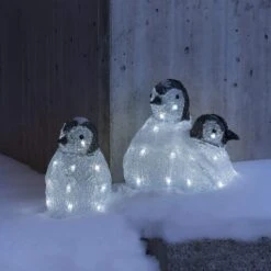 Acrylic Penguin Family