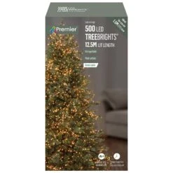 500 Multi Action Vintage Gold Treebrights LED Christmas Tree Lights
