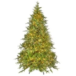 6.5ft Prelit Cranford Spruce Artificial Christmas Tree