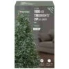 1000 Multi Action White Treebrights Green Cable LED Christmas Tree Lights
