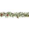 2.7m Real Feel Snowberry Pine Garland